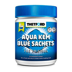 Autocaravanas aqua kem blue sachets 15uds
