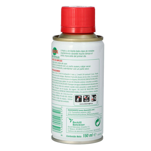 LIMPIAMETALES SIDOL 150ml image number