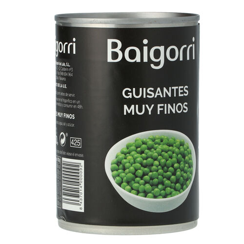 Guisantes BAIGORRI 400g image number