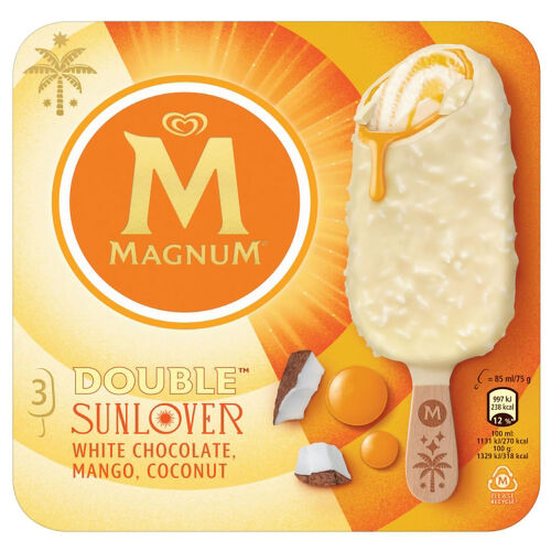 HELADO MAGNUM DOUBLE SUNLOVER PACK 3 image number