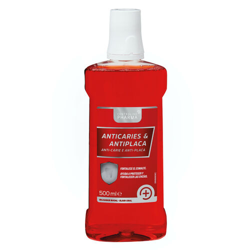 ENJUAGUE BUCAL ANTICARIES + ANTIPLACA CENTRA LINE 500ml image number