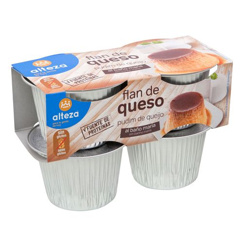 Flan de queso ALTEZA 4x100g image number