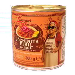 Relleno para tacos Cochinita Pibil con soja GOURMET PASSION 300g