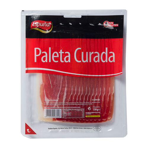 PALETA CURADA ESPUÑA LONCHAS 150g image number