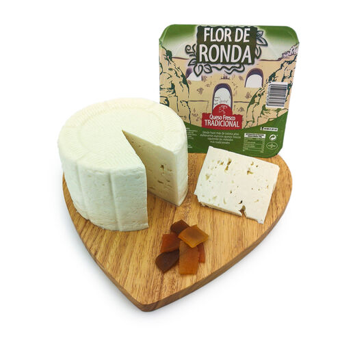 QUESO FRESCO DE VACA Y CABRA FLOR RONDA image number