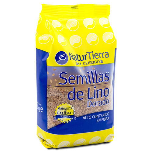 Semillas de lino dorado NATURTIERRA 400g image number