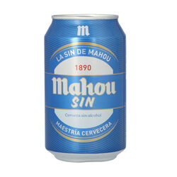 CERVEZA MAHOU SIN LATA 33cl