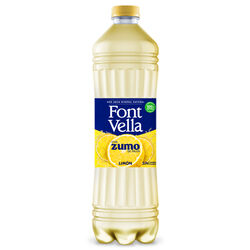 Agua mineral Natural con zumo de fruta lim&oacute;n FONT VELLA 1,15L