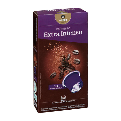 CAFÉ ESPRESSO EXTRA INTENSO ALTEZA 10 CAPSULAS image number