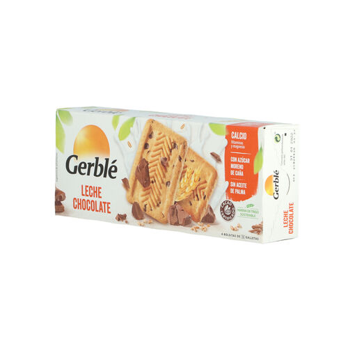 GALLETAS LECHE CHOCOLATE Y YOGHOURT GERBLE 230g image number