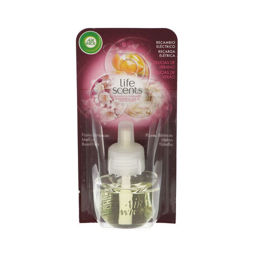 AIR WICK ambientador electrico recambio life scents DELICIAS de Verano image number