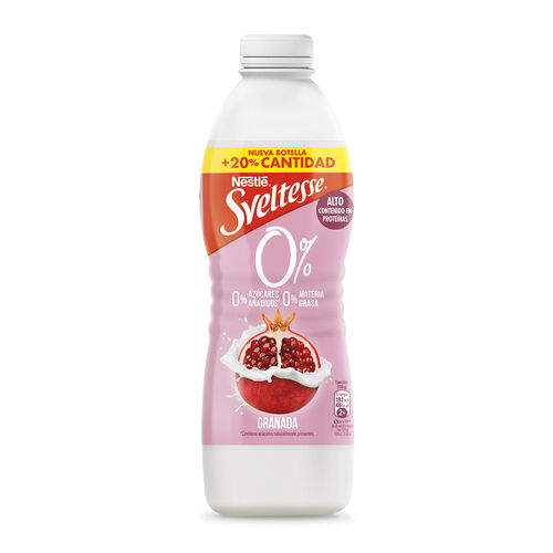 Yogur liquido sveltesse sabor granada 900ml image number