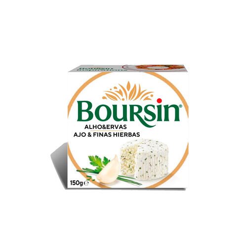 QUESO BOURSIN CON AJO Y FINAS HIERBAS 150g image number