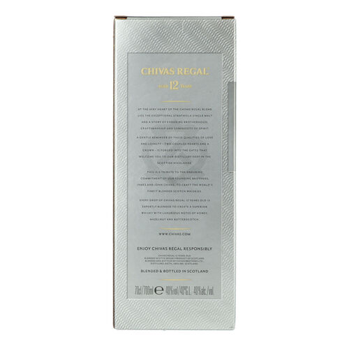 WHISKY CHIVAS 12 ANOS 70cl image number