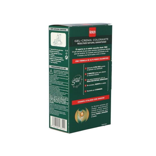 TINTE CABALLERO KERZO CASTAÑO OSCURO 140ml image number