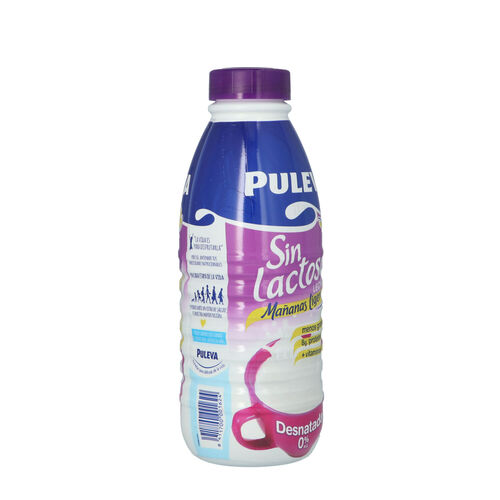 Leche sin lactosa desnatada PULEVA 1L image number