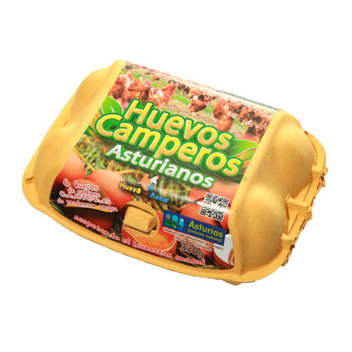 Huevos camperos asturianos 6uds image number