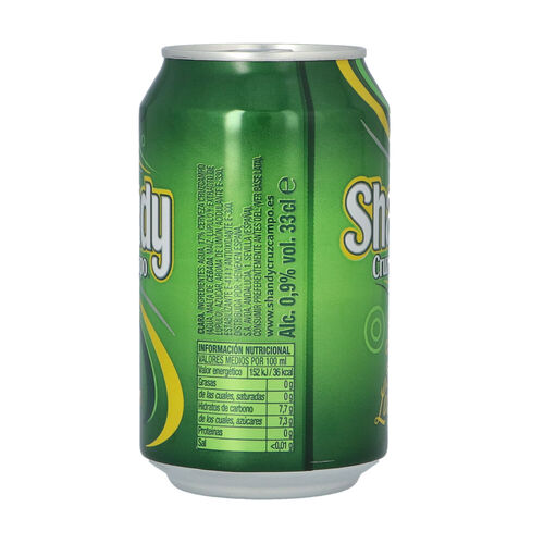 CERVEZA SHANDY LIMON LATA 33cl image number