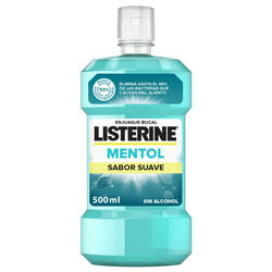 ENJUAGUE BUCAL LISTERINE MENTOL SUAVE 500ml