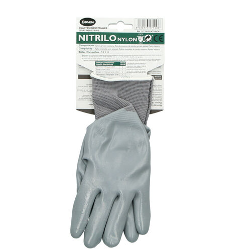 GUANTE NITRILO NYLON TALLA GRANDE image number