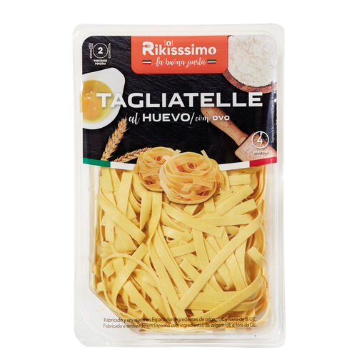 Pasta fresca tagliatelle al huevo RIKISSSIMO 250g image number