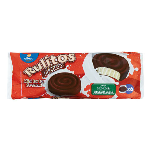 Rulitos al cacao ALTEZA 6uds 270g image number