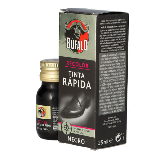 Tinta rapida negro BUFALO 250ml image number