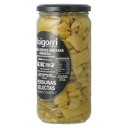 Jud&iacute;a verde ancha BAIGORRI 660g image number