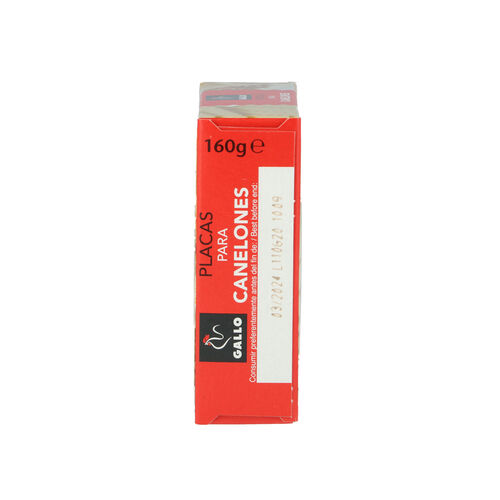 CANELONES GALLO 160g 20 PLACAS image number