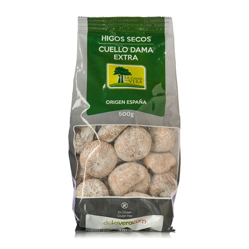 Higos secos cuello DAMA Extra LA DAMA DE LA VERA 500g image number