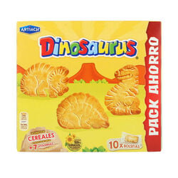Galletas dinosaurios pack ahorro ARTIACH 411g