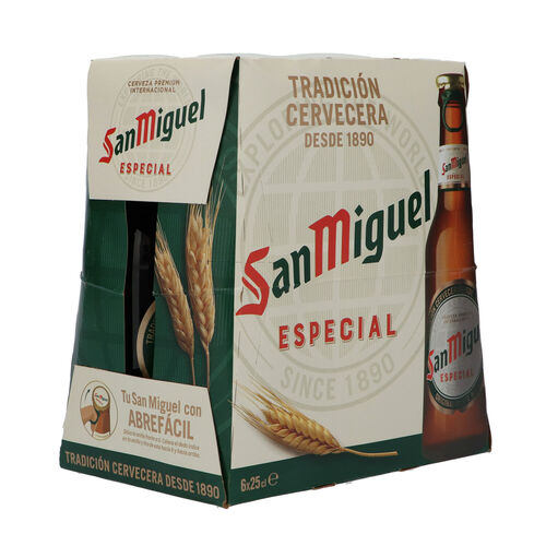 CERVEZA SAN MIGUEL 25cl PACK-6 image number