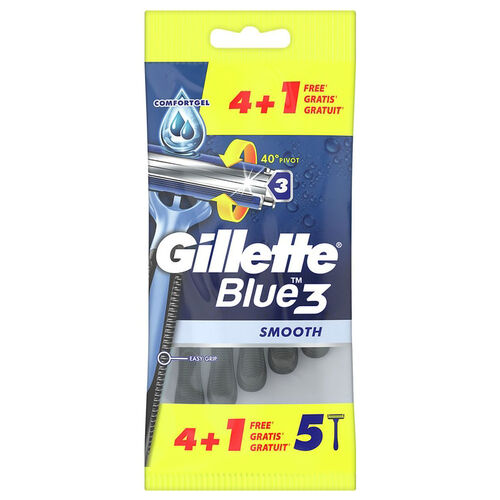 MAQUINILLA DE AFEITAR DESECHABLES GILLETTE BLUE 3 PACK 4uds image number