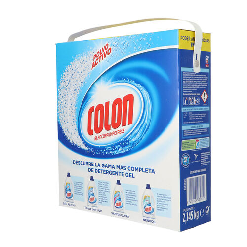 DETERGENTE EN POLVO COLON 30+3 CACITOS image number