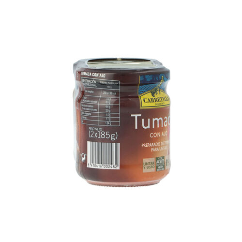 TUMACA CARRETILLA CON AJO PACK 2x185g image number