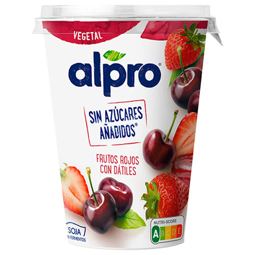 POSTRE ALPRO NATURAL FRUTOS ROJOS 400g image number