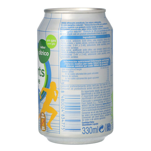 BEBIDA ISOTÓNICA SPORT ACTIVE ALTEZA LIMON LATA 33cl image number