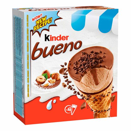 Helado cono KINDER BUENO Classic 4uds image number