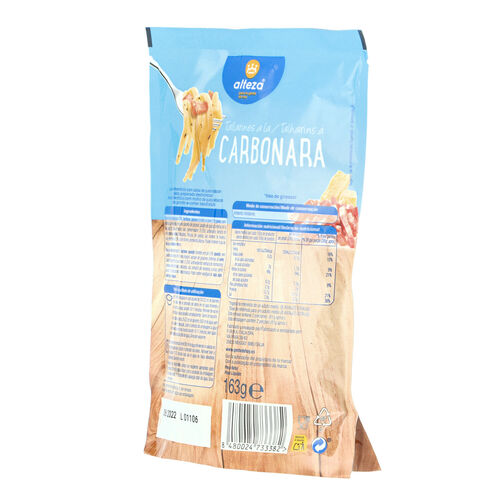 TALLARINES ALTEZA CARBONARA 163g image number