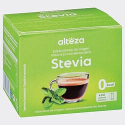 Edulcorante de STEVIA ALTEZA 60 sobres