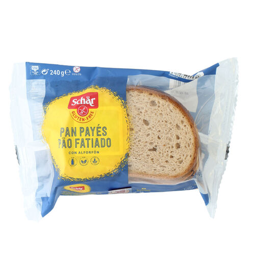 PAN PAYES SIN GLUTEN SCHAR 240g image number