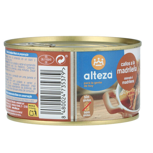 Callos ALTEZA 1 raci&oacute;n 380g image number