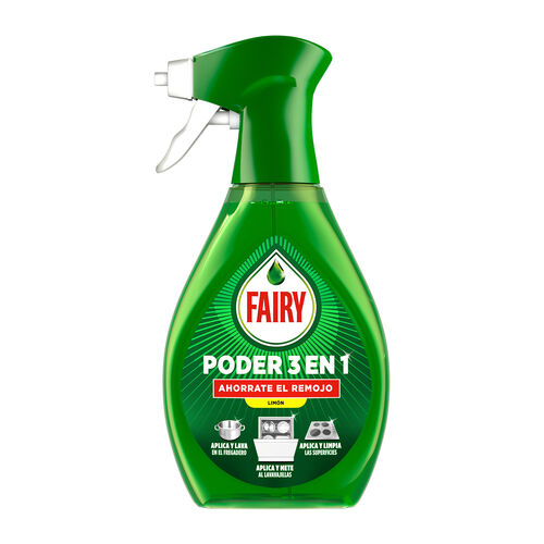 LAVAVAJILLAS PODER 3EN1 LIMON FAIRY 500ml image number