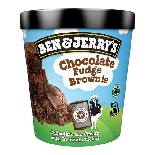 HELADO CHOCOLATE FUDGE BROWNIE BEN&JERRY´S 465ml image number