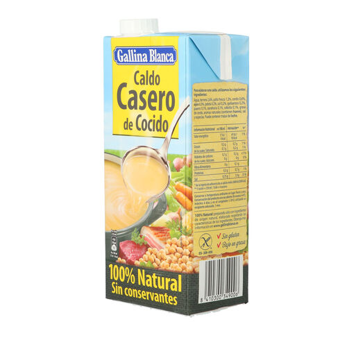 CALDO DE COCIDO GALLINA BLANCA 1L image number