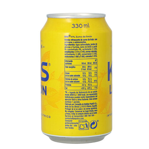 KAS LIMON LATA 33cl image number