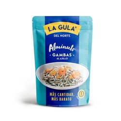 Gulas con gambas al ajillo al minuto LA GULA DEL NORTE 130g