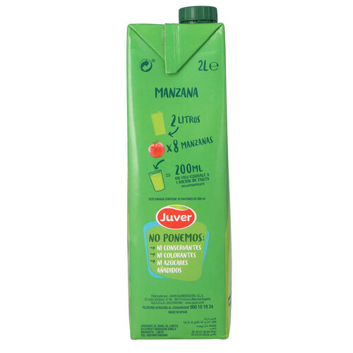 NECTAR DE MANZANA DISFRUTA JUVER 1,5L image number