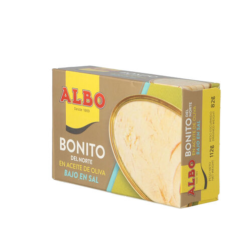 BONITO BAJO EN SAL ALBO 112g image number