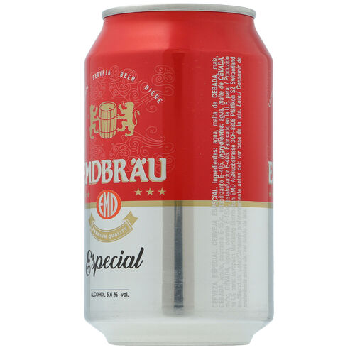 CERVEZA EMDBRAU ESPECIAL LATA 33cl image number